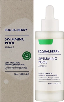 Увлажняюще-успокаивающая ампула для лица Eqqualberry Swimming Pool Ampoule 50 мл (8809875454275)