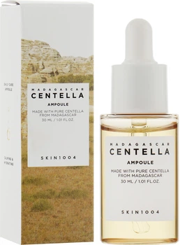 Успокаивающая ампульная эссенция для лица SKIN1004 Madagascar Centella Ampoule с экстрактом азиатской центеллы 30 мл (8809913830788)