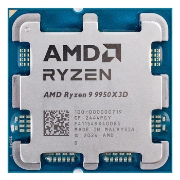Процессор AMD Ryzen 9 9950X3D sAM5 4.3GHz 16C/32T 170W WOF (100-100000719WOF)
