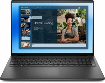 Ноутбук Dell 16 (DC16250), Intel Core 7 150U / 16" / WVA / RAM 16 ГБ DDR5 / SSD 1 ТБ / Intel Graphics / Windows 11 Pro / Чорний