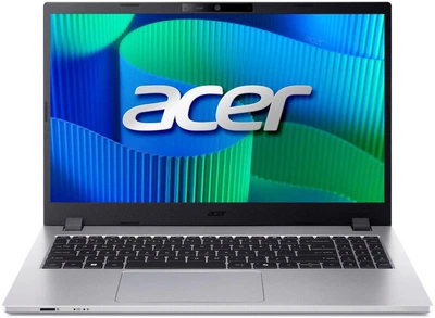Ноутбук Acer TravelMate P2 (NX.BHDEP.001), Intel Core 5 120U / 15.6" / RAM 16 ГБ DDR5 / SSD 512 ГБ / Intel Graphics / Без ОС / Сріблястий