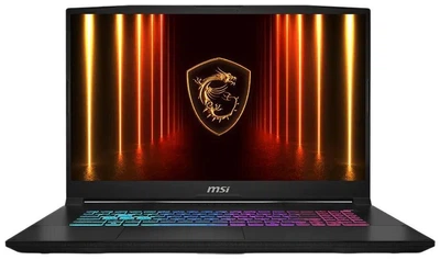 Ноутбук MSI Katana 17 HX (KATANA 17 HX B14WGK-036XPL), Intel Core i7-14650HX / 17.3" / 240 Гц / RAM 16 ГБ DDR5 / SSD 1 ТБ / Intel UHD Graphics + RTX 5070 / Без ОС / Чорний