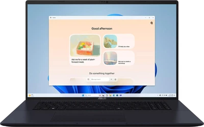 Ноутбук ASUS Vivobook 18 (M1807GA-S8013W), AMD Ryzen AI 7 445 / 18″ / 144 Гц / RAM 16 ГБ DDR5 / SSD 512 ГБ / AMD Radeon 840M / Windows 11 Home / Темно-синій