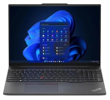 Ноутбук Lenovo ThinkPad E16 (21JN003YUS), Intel Core i5-1335U / 16" / RAM 16 ГБ DDR4 / SSD 256 ГБ / Intel Iris Xe Graphics / Windows 11 Pro / Чорний