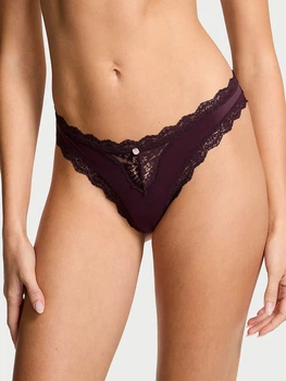 Трусики танга жіночі Victoria's Secret 549497014 XS Фіолетові (1159863737)