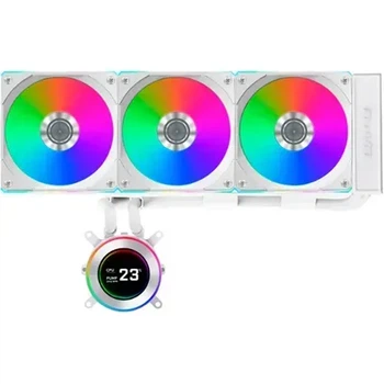 Система жидкостного охлаждения Lian Li HydroShift II LCD-C 360CL White (G89.GHS2LCD36RW.00)