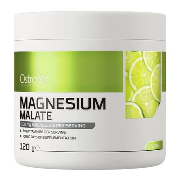 Малат магнію OstroVit Magnesium Malate, 120 грам - Лайм