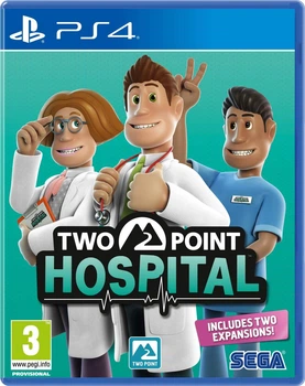 Гра Two Point Hospital для PS4 \ PS5 (Blu-ray диск) - Б/В
