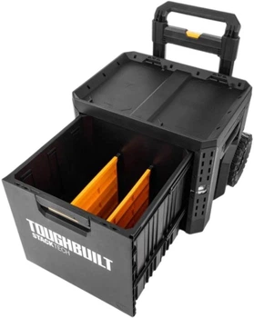Ящик для инструментов Toughbuilt StackTech на колесах с 1 выдвижным ящиком Черный (TB-B1-D-R91)