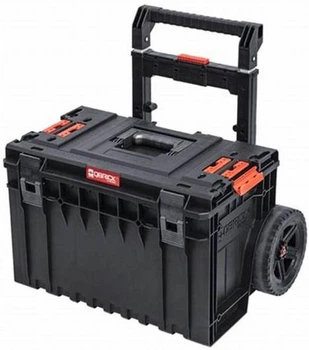 Ящик для інструментів на колесах Qbrick System Prime Cart IP66 590 x 425 x 660 мм Чорний (SKRWQCPRIMCZAPG003)