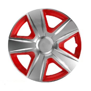 Колпаки Elegant 14 Esprit silver&red 103832