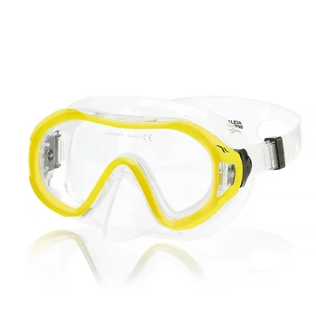 Маска для дайвінгу дитяча Aqua Speed JUNIOR 223-18, жовта