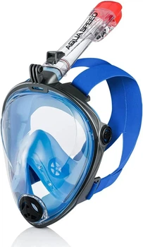 Повнолицьова маска Aqua Speed SPECTRA 2.0 7073 розмір L/XL, чорно-синя