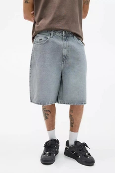 Шорти Pull&Bear Baggy Loose сірий 3687/516/922 31
