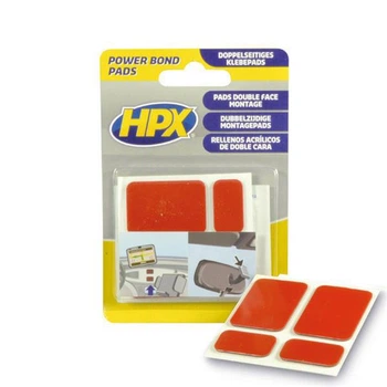 Стікери скотч двосторонні автомобільні HPX Power Bond Pads PB1000 чорні