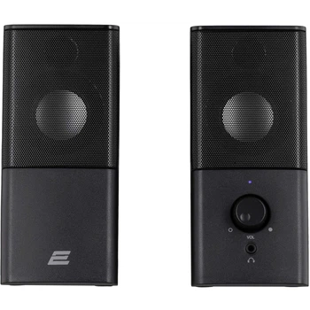 Акустическая система 2E PCS202 2.0 2 х 3 Вт 2" mini Jack 3.5 mm Black (2E-PCS202BK)
