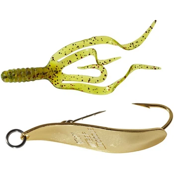 Блесна Mepps Timber Doodle №0 8.0g Gold Watermelon (блистер)