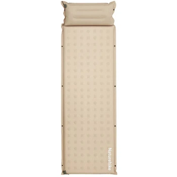 Коврик самонадувающийся Naturehike CNK2550WS025 с подушкой 200х65х6см Beige