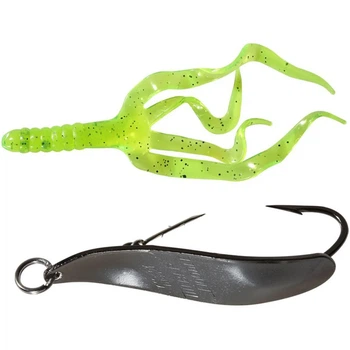 Блесна Mepps Timber Doodle №0 8.0g Black Chartreuse (блистер)