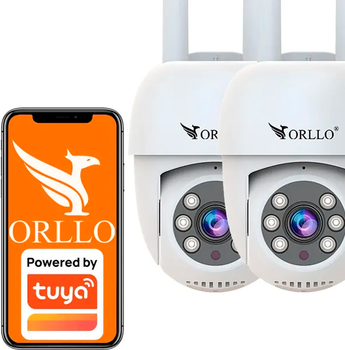 Zestaw kamer IP ORLLO TZ2 PRO Wi-Fi, 2 szt. (2XTZ2-PRO)
