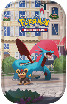 Zestaw kart Pokemon TCG: Q2 Mini Tin - A - Lumiose City Min Tin - Salamence (196214139374)