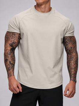 Мужская спортивная футболка Premium Fit Sand M