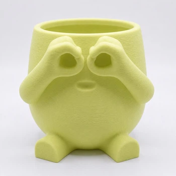 Кашпо 3D More Шпион 9.8x9.7x8.4 см 250 мл Салатовый
