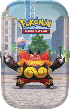 Zestaw kart Pokemon TCG: Q2 Mini Tin - C - Lumiose City Min Tin – Embroar (196214139497)