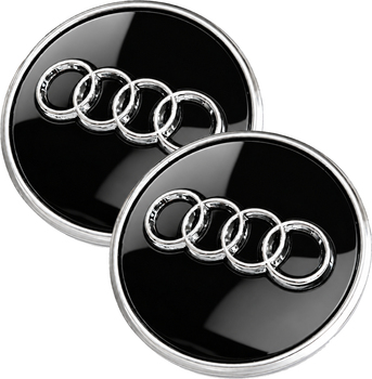 Комплект автомобильных колпаков (заглушек) на литые диски Audi 4M0601170JG3 61/52 мм 2 шт