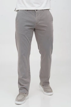 Штани comfort fit Trend Collection 4724 сіро-бежевий (EKOL VIZ) 32