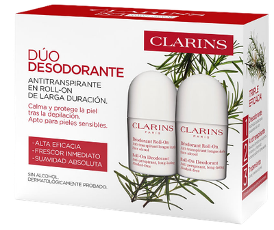 Набір дезодорантів Clarins кулькові 50 мл х 2 шт (3666057465840)
