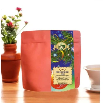 Чай черный подарочный новогодний Love tea Вишневый сад 100 г