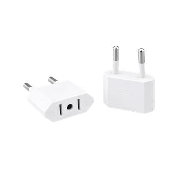 Сетевой переходник USA - EU 220В White