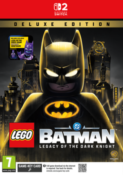 Игра Nintendo Switch 2 LEGO Batman: Наследие Темного рыцаря Версия Deluxe (Game-Key Card) (5051895419557)