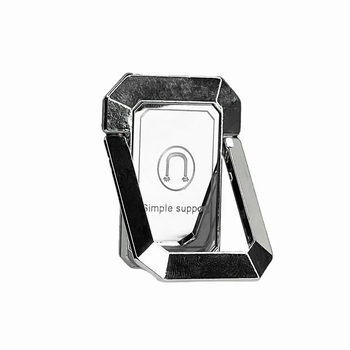 Кольцо-держатель для телефона Transformer Silver универсальный крепеж для удобного использования смартфона