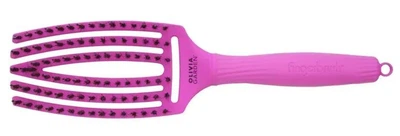 Щетка Finger Brush Combo Medium Neon Purple Olivia Garden