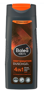 Чоловічий гель для душу 4в1 Balea MEN Deep sensation, 300 мл