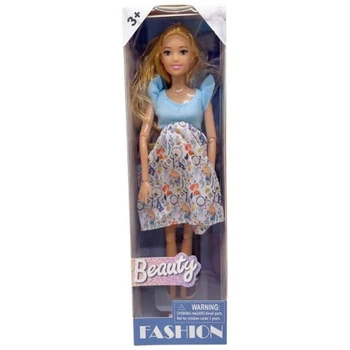 Лялька вагітна Fashion Beauty 29 см з одягом Блакитна