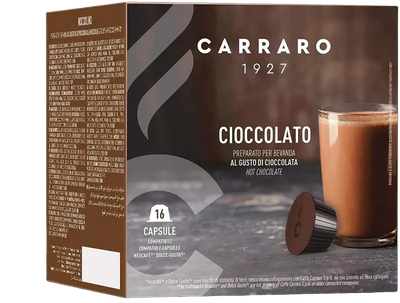 Горячий шоколад в капсулах Dolce Gusto Carraro Cioccolato 16шт