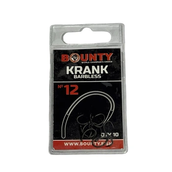 Гачки BOUNTY Krank Micro-Barbed 12 розмір (з борідкою),BHMB12