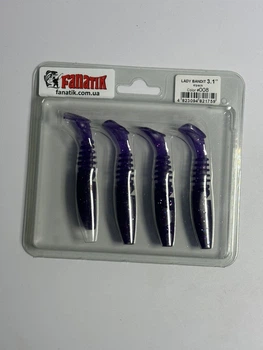 Силиконовая приманка Фанатик Lady Bandit 3.1 цвет 008,00831LBN