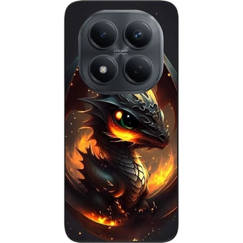 Силиконовый чехол бампер SMTT для Xiaomi Redmi Note 15 Pro 5G с рисунком Дракончик