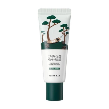 Солнцезащитный крем для лица с экстрактом игл сосны Round Lab Pine Calming Cica Sunscreen SPF 50+ PA 40 мл