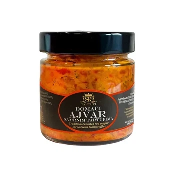 Айвар Tartufi Domaci Ajvar Sa Crnim Tartufima c черным трюфелем 220 г