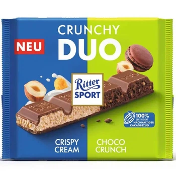 Шоколад Ritter Sport Crunchy Duo 218 г