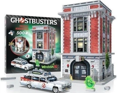 Пазл 3D Tactic Ghostbusters Firehouse 500 елементів 01018W (665541010187)