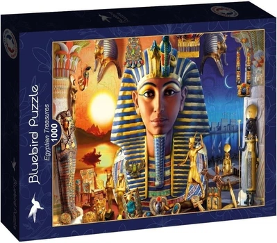 Puzzle Bluebird Egipskie skarby 1000 elementów (3663384909092)