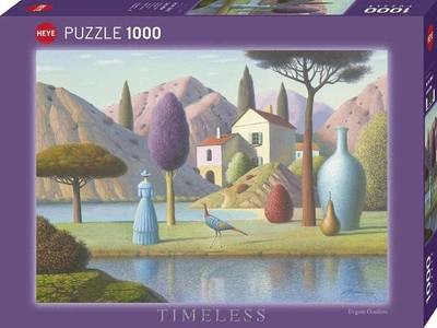 Пазл Heye Timeless Дама в блакитному 1000 елементів 30043 (4001689300432)