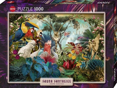 Puzzle Heye Fantastyczna Fauna - Birdiversity 1000 elementów 30032 (4001689300326)