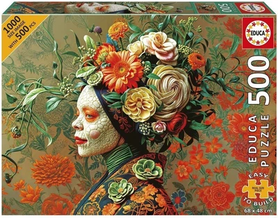 Puzzle Educa Królowa jaszczurek 500 elementów 113445 (8412668202320)